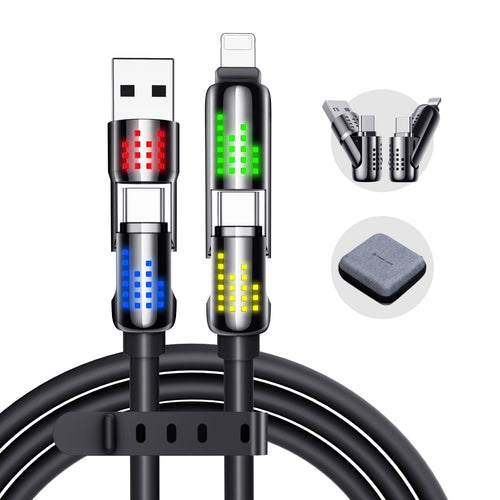 🔥Final 3 Hours: 70%OFF⚡4-in-1 USB Charging Cable mFish fast charging
