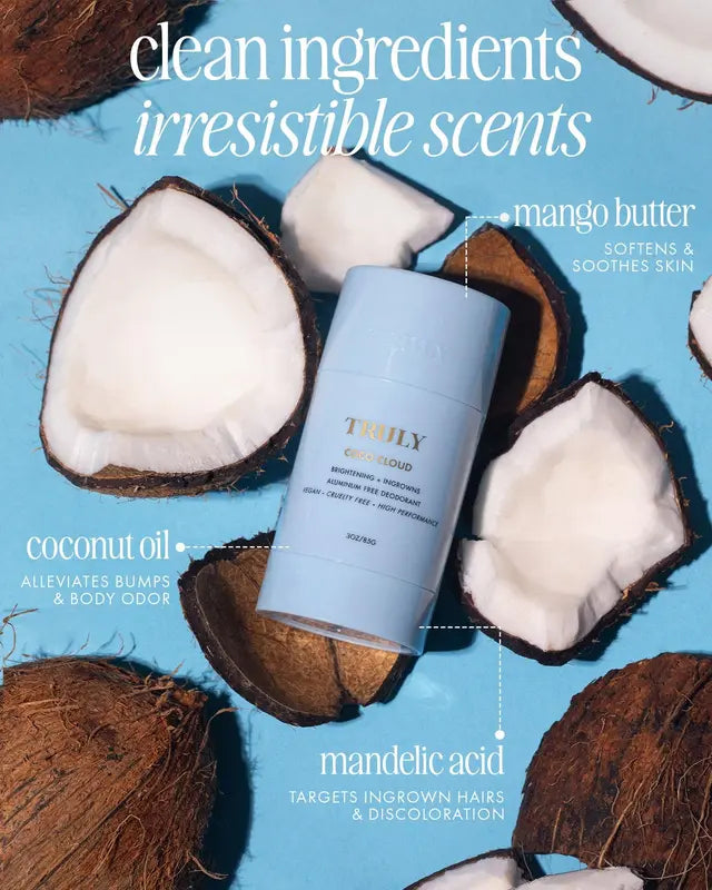 🏆LAST DAY SALE 40% OFF⏰Coco Cloud Brightening & Ingrown Prevention Deodorant