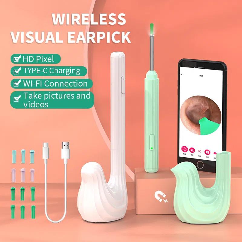 🔥Hot Sale 30% Off🎁Earwax removal tool kit with camera