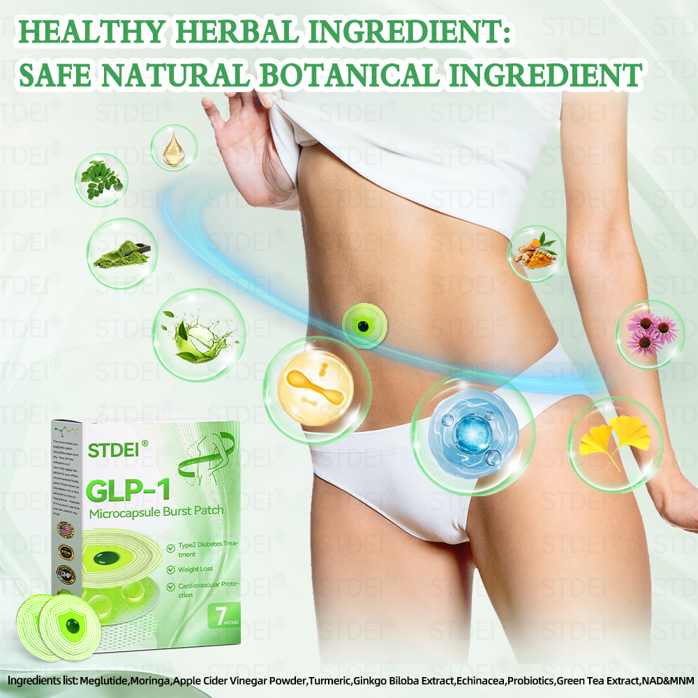 🔥Hot Sale🎁GLP-1 Microcapsule Burst Patch——👩⚕️A Breakthrough in Weight Loss and Blood Sugar Management💪