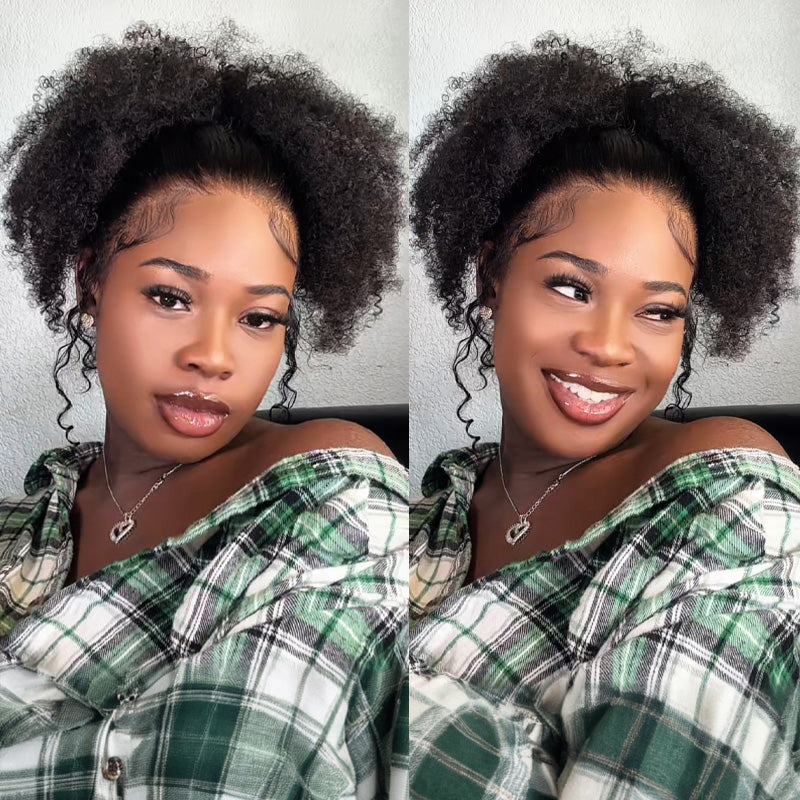 🔥Hot Sale 50% Off🎁Flash Sale Cozy Invisi Strap Snug Fit for 360 Skin Lace Frontal Pre-cut & Pre-bleached Human Hair Wig