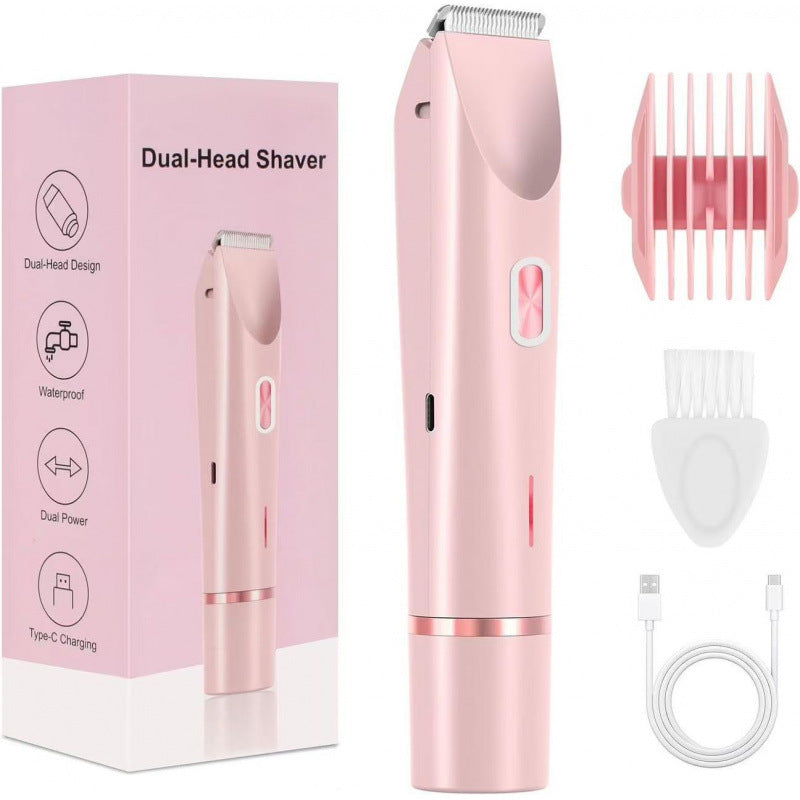 🔥Hot Sale 30% Off🎁Mother'S Day Gift,2 in 1 Electric Hair Removal Tool Trimmer for Women