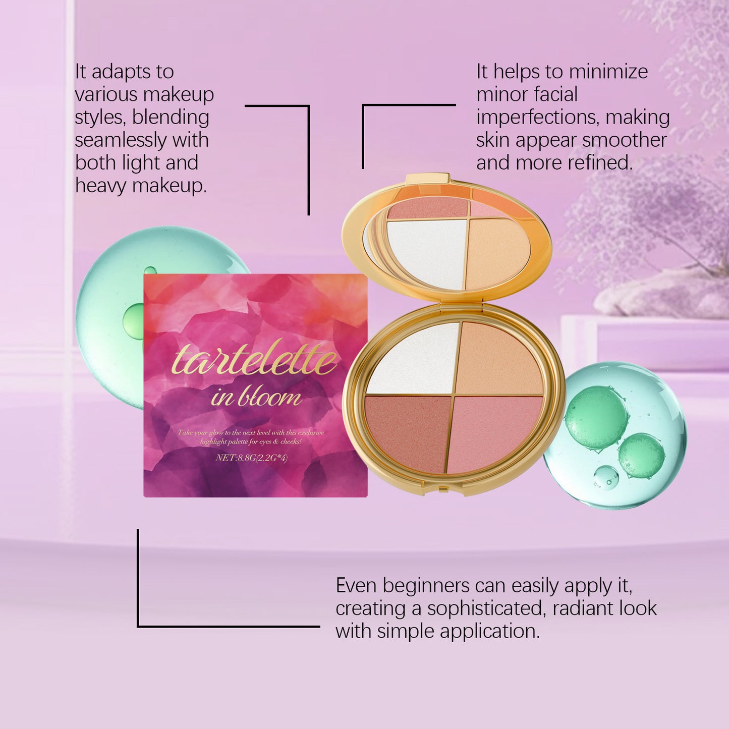 🔥Only 3 Days Left! 60% OFF All-in-One Eye & Cheek Palette for Effortless Glass-Skin Glow