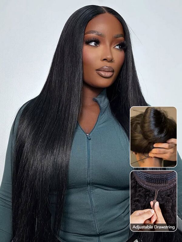 🔥Final 3 Hours: 80%OFF🔥Wavymy Pre-Everything 13x4 & 13x6 Max Lace Frontal Wig Drawstring Wear & Go Wigs Dome Cap Glueless Wigs 180% Density