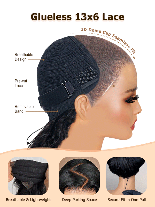 🔥Hot Sale 50% Off🎁Crazy Sale | Recommend 18"-32" Loose Deep Wave 13x6 Full Lace Frontal Wig No Code Needed