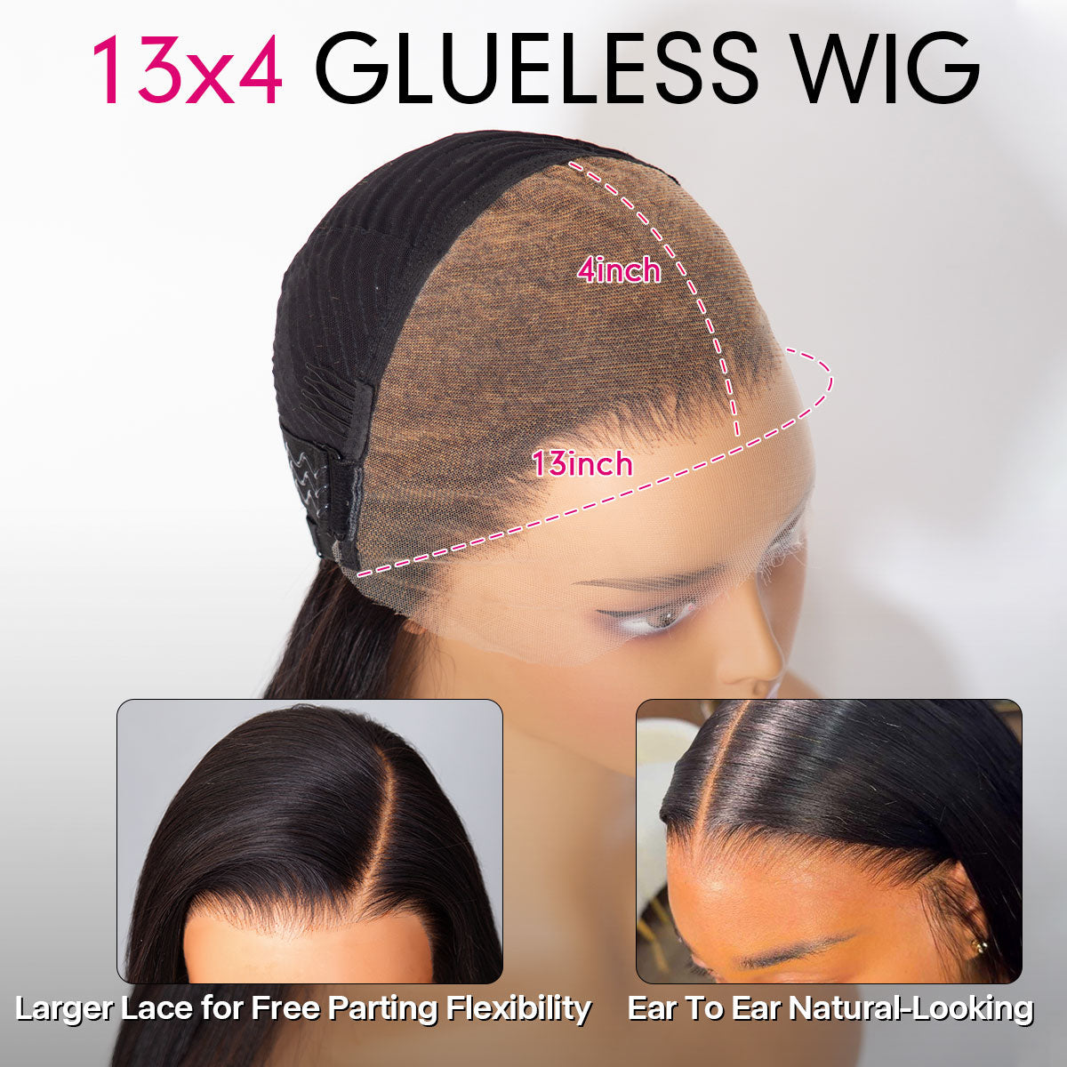 🔥Final 3 Hours: 50%OFF🔥 Glueless Butterfly Layered Wig Loose Wave 13x4 HD Lace Human Hair Wig