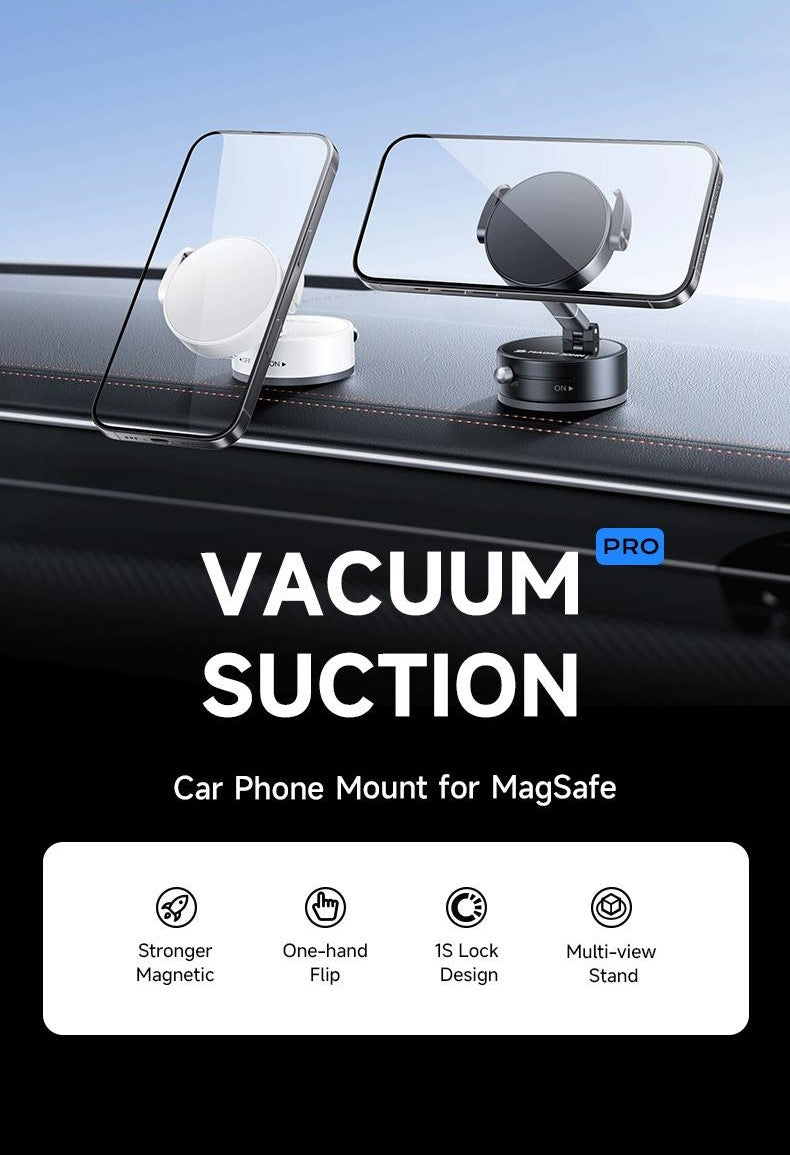 🔥Hot Sale 50% Off🎁Upgraded Magnetic Phone Holder with 360° Rotation, Strong Magnet, Foldable and Portable Design