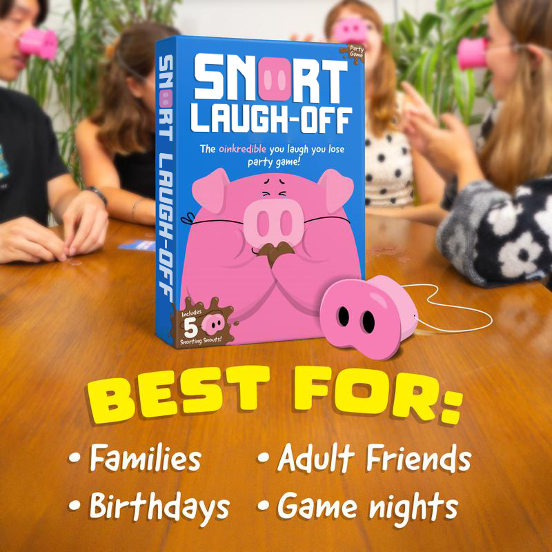 🔥LAST DAY 60% OFF !!🎁🐽🐽Oinkcredible Snort Challenge Game-A Hilarious Snort-and-Laugh Challenge for All Ages🤣⚠️