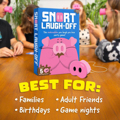 🔥LAST DAY 60% OFF !!🎁🐽🐽Oinkcredible Snort Challenge Game-A Hilarious Snort-and-Laugh Challenge for All Ages🤣⚠️