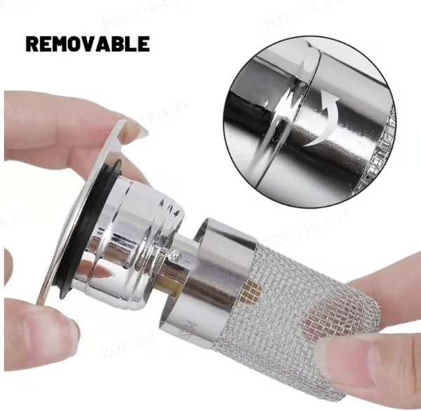 🏆Last Day Promotion 49% OFF🏆Pop Up Sink Drain Strainer--🛀Removes odors and prevents blockages