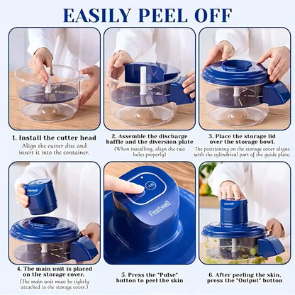 🎁2025-Christmas Hot Sale🎁49% OFF  - Automatic Fruit and Vegetable Peeler Machine
