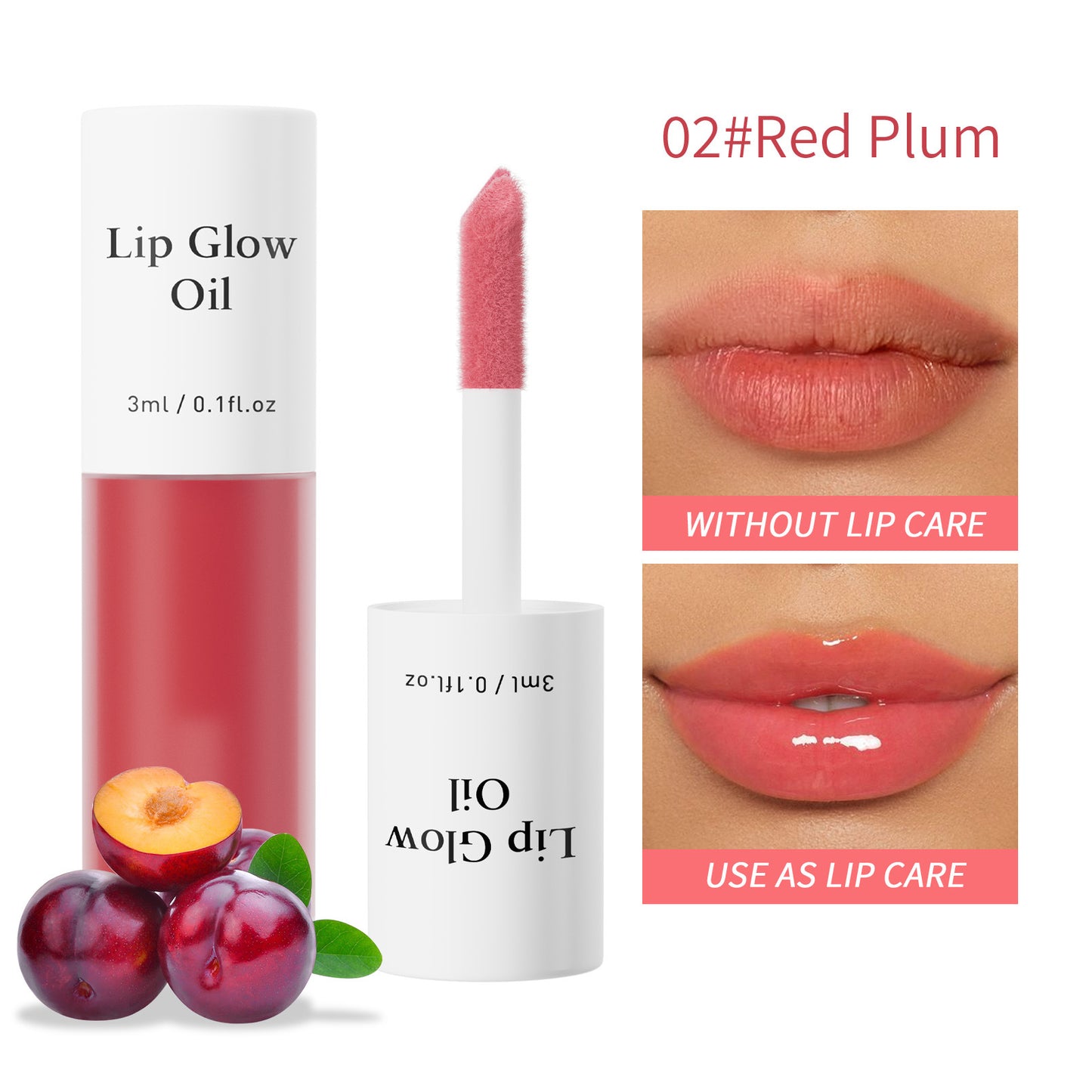 🔥Last Day Buy 2 , Get 1🌟Hellokiss Lip Oil + Lip Stain — Glossy Hydrating Tint, Long-Lasting & Transfer-Proof