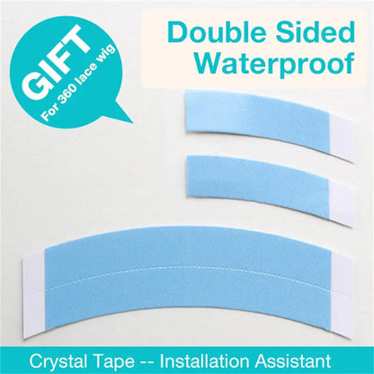 🔥Hot Sale 50% Off🎁Flash Sale Cozy Invisi Strap Snug Fit for 360 Skin Lace Frontal Pre-cut & Pre-bleached Human Hair Wig