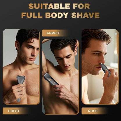 🔥Hot Sale 50% Off🎁3 in 1 Electric Body Hair Trimmer