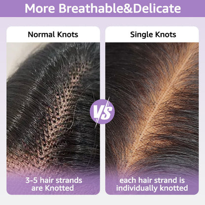 🔥Hot Sale 50% Off🎁OQHair Kinky Straight Hair Wear Go Glueless Wigs Lace Pre Cut Lace Closure Wigs