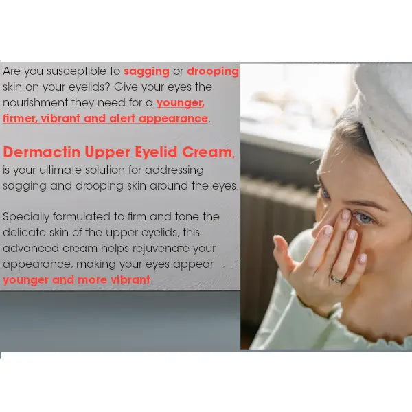 🔥Hot Sale 50% Off🎁Dermactin Anti-Aging Upper Eyelid Cream 1 oz.