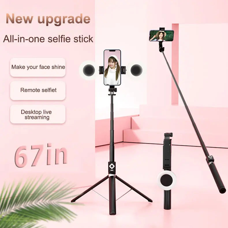 🔥Hot Sale 50% Off🎁New 67'' Phone Tripod