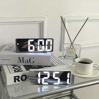 🔥Hot Sale 50% Off🎁Led Mirror Alarm Clock