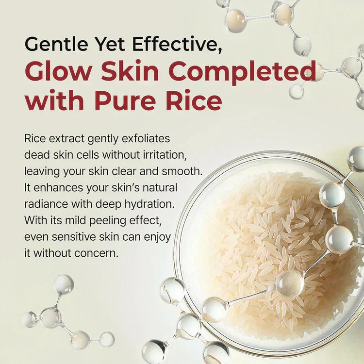 Final Days: 40% OFF🔥 Gentle Exfoliator Glow Rice Ampoule-Suitable for All Skin Types