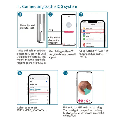 🔥Hot Sale 30% Off🎁Earwax removal tool kit with camera