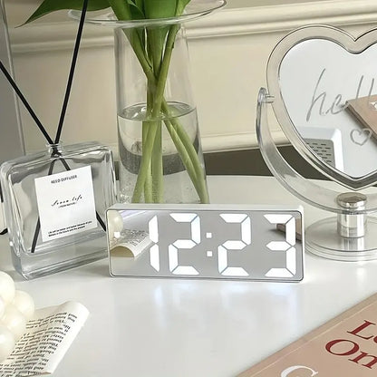 🔥Hot Sale 50% Off🎁Led Mirror Alarm Clock
