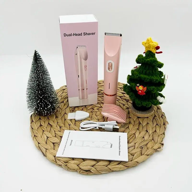 🔥Hot Sale 30% Off🎁Mother'S Day Gift,2 in 1 Electric Hair Removal Tool Trimmer for Women