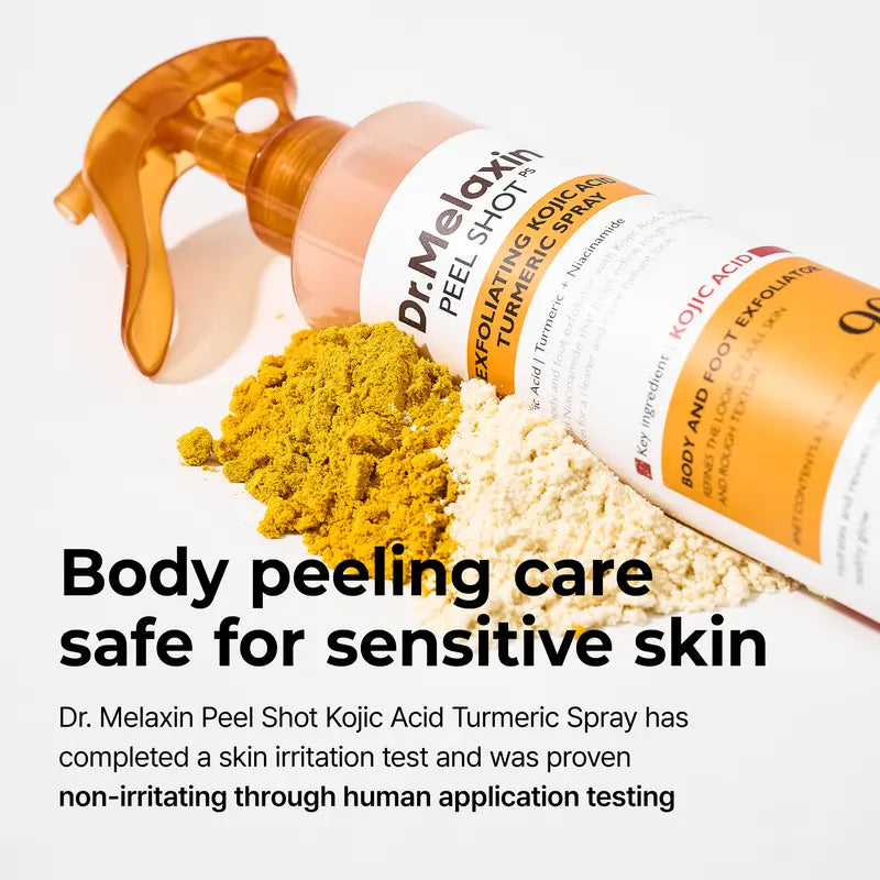 Black Friday Final 3 Hours 60% OFF!🔥Peel Shot Kojic & Turmeric Pore-Clearing Spray, Exfoliating Skin Repair