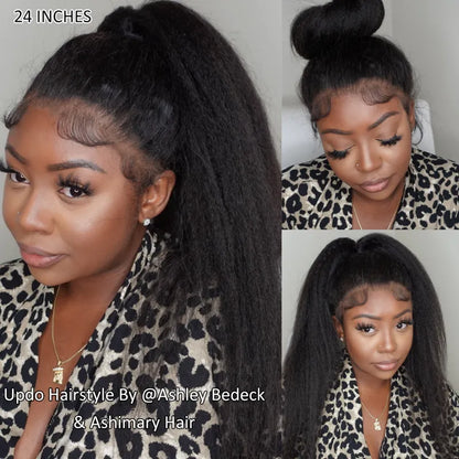 🔥Hot Sale 50% Off🎁Flash Sale Cozy Invisi Strap Snug Fit for 360 Skin Lace Frontal Pre-cut & Pre-bleached Human Hair Wig