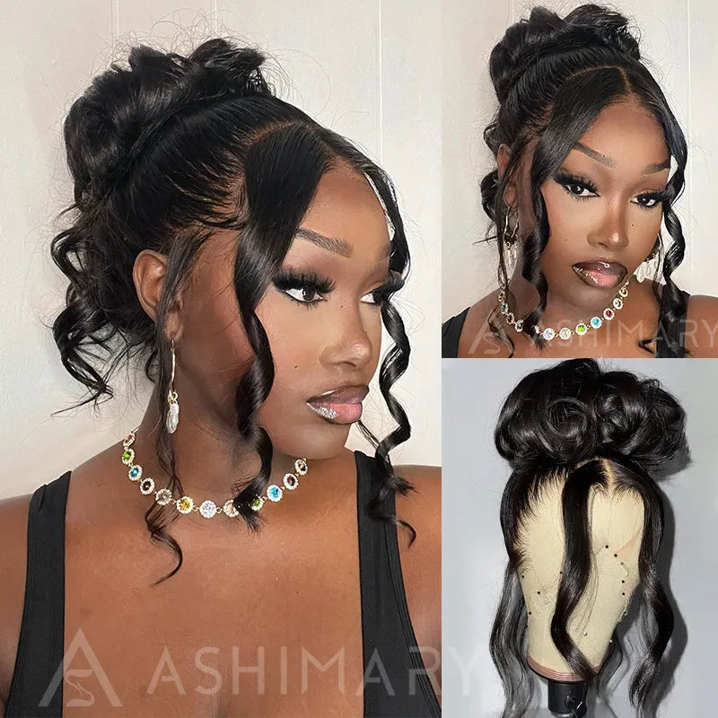 🔥Hot Sale 50% Off🎁Flash Sale Cozy Invisi Strap Snug Fit for 360 Skin Lace Frontal Pre-cut & Pre-bleached Human Hair Wig