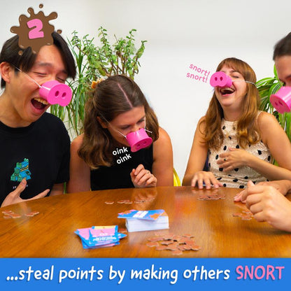 🔥LAST DAY 60% OFF !!🎁🐽🐽Oinkcredible Snort Challenge Game-A Hilarious Snort-and-Laugh Challenge for All Ages🤣⚠️