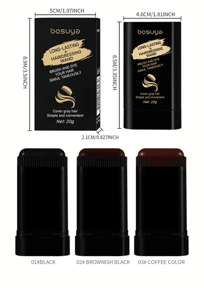 🔥Hot Sale 30% Off🎁Disposable Hair dye comb,Covers Gray Hair,Easy to Color, Portable for Quick Touch - Ups,  Resists Fading and Clumping