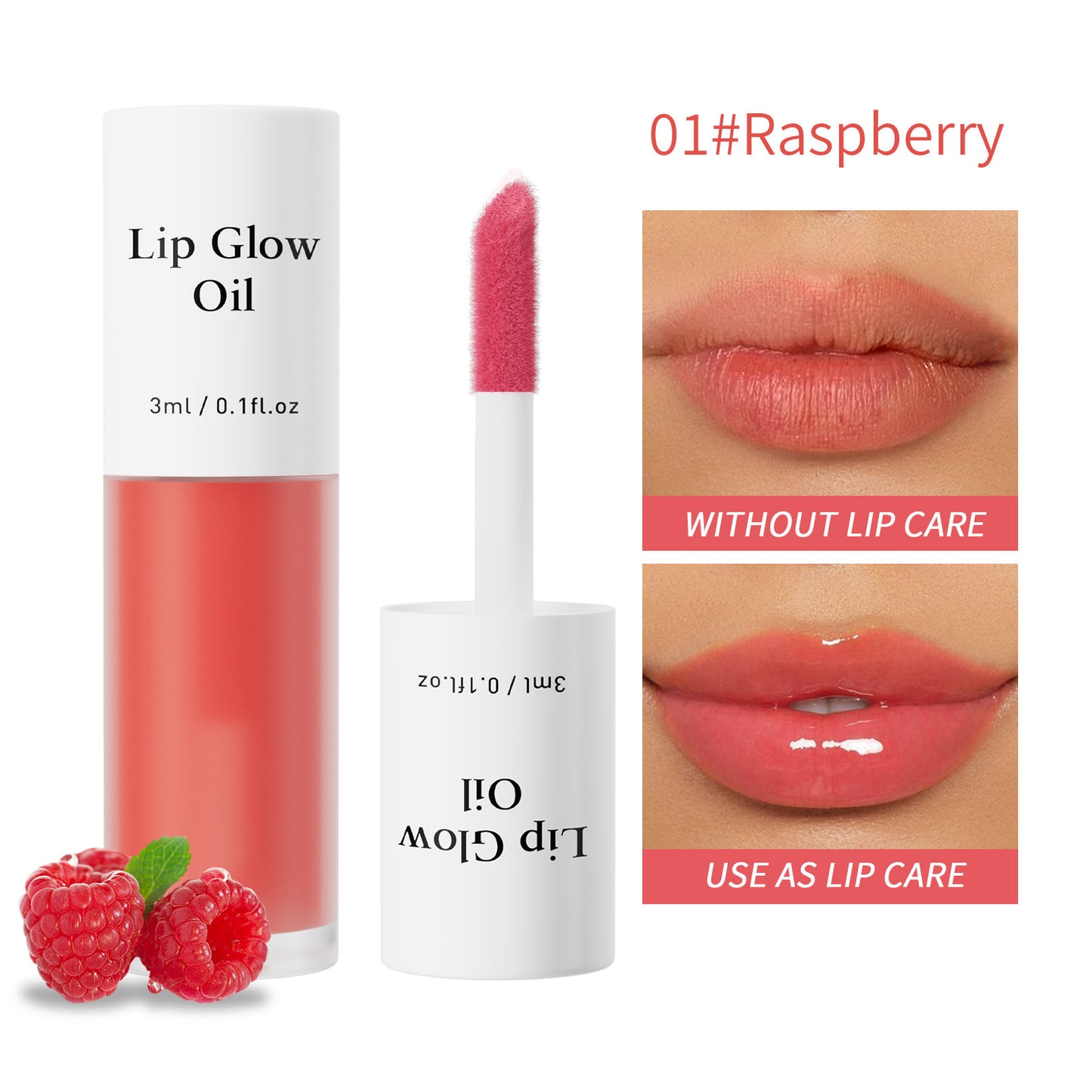 🔥Last Day Buy 2 , Get 1🌟Hellokiss Lip Oil + Lip Stain — Glossy Hydrating Tint, Long-Lasting & Transfer-Proof