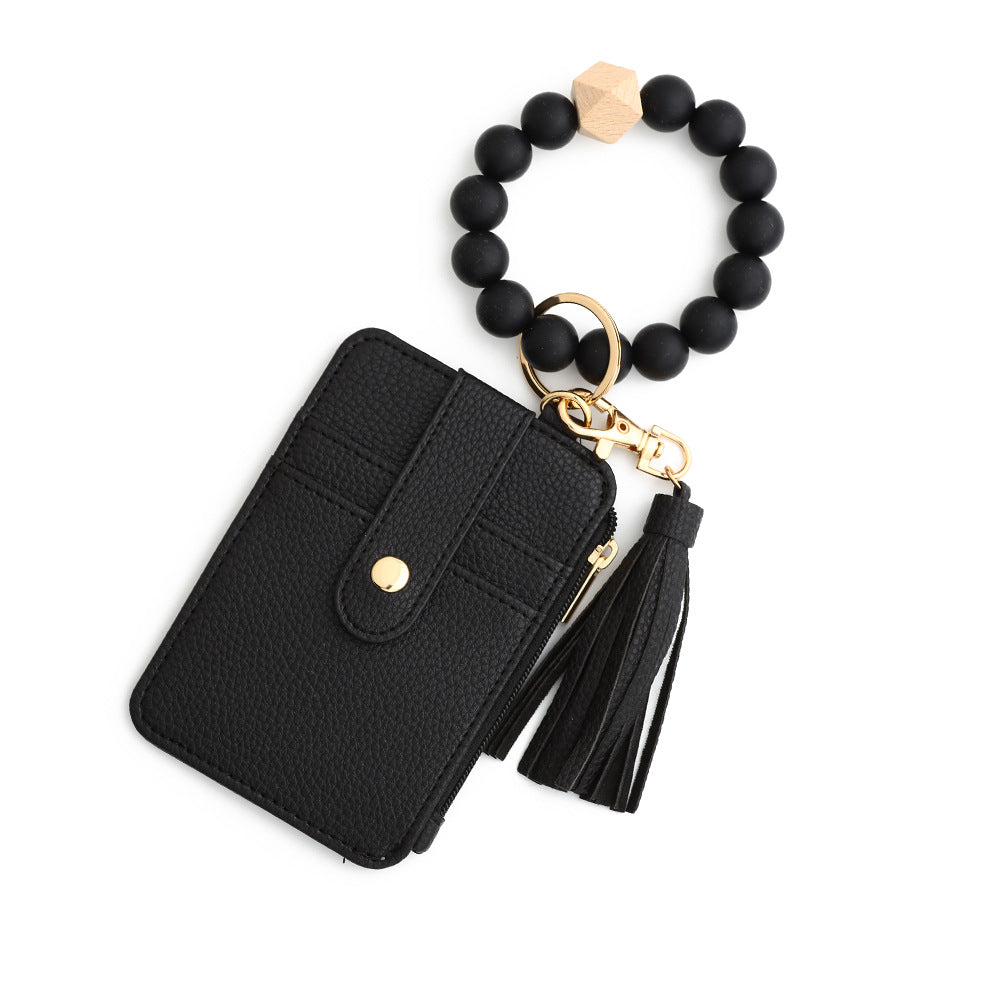 🔥Black Friday 50% off🎁Boho Style Beaded & Tassel Wallet Keychain