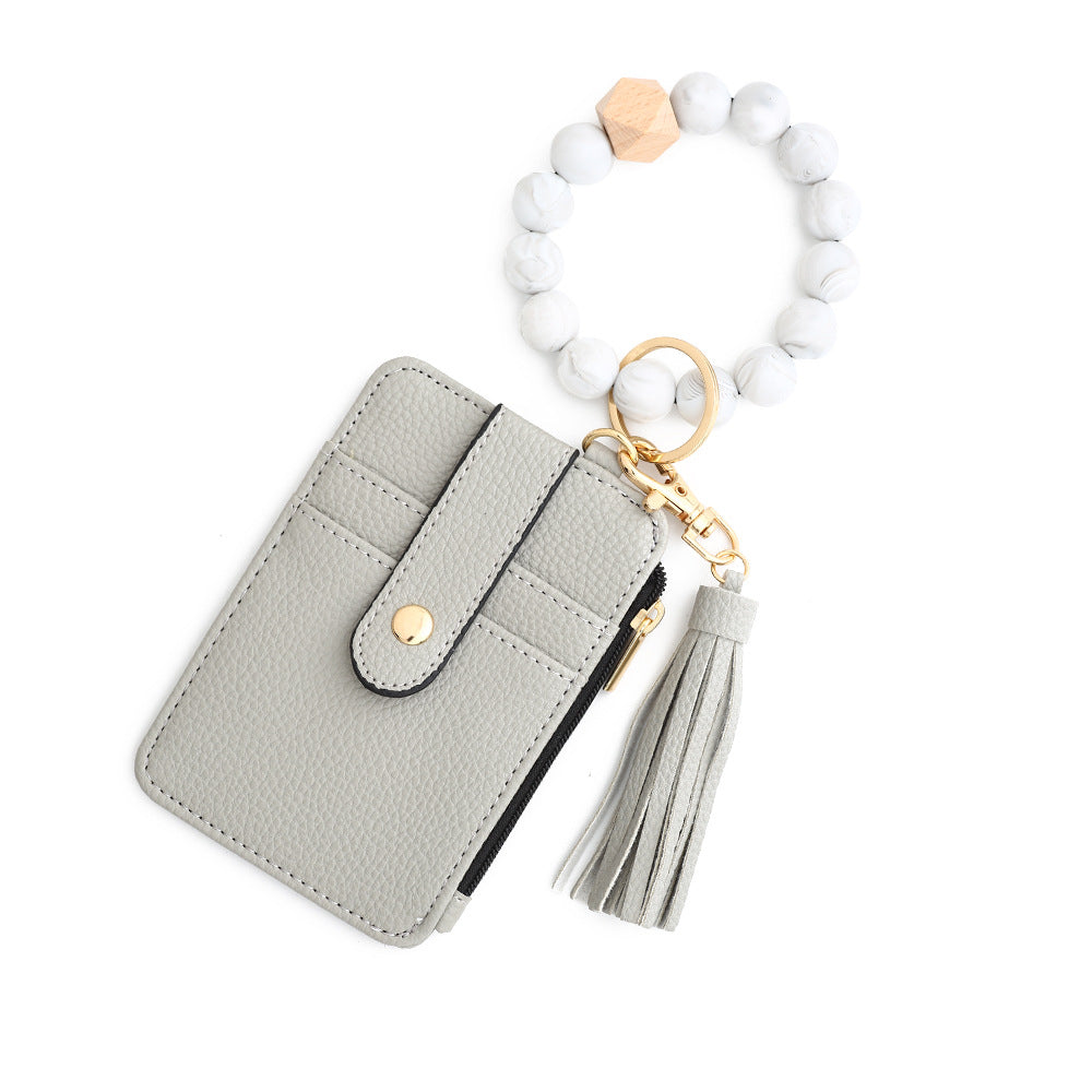 🔥Black Friday 50% off🎁Boho Style Beaded & Tassel Wallet Keychain