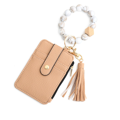 🔥Black Friday 50% off🎁Boho Style Beaded & Tassel Wallet Keychain