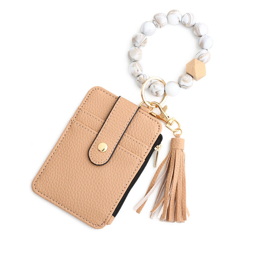 🔥Black Friday 50% off🎁Boho Style Beaded & Tassel Wallet Keychain