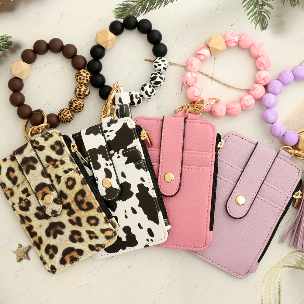 🔥Black Friday 50% off🎁Boho Style Beaded & Tassel Wallet Keychain