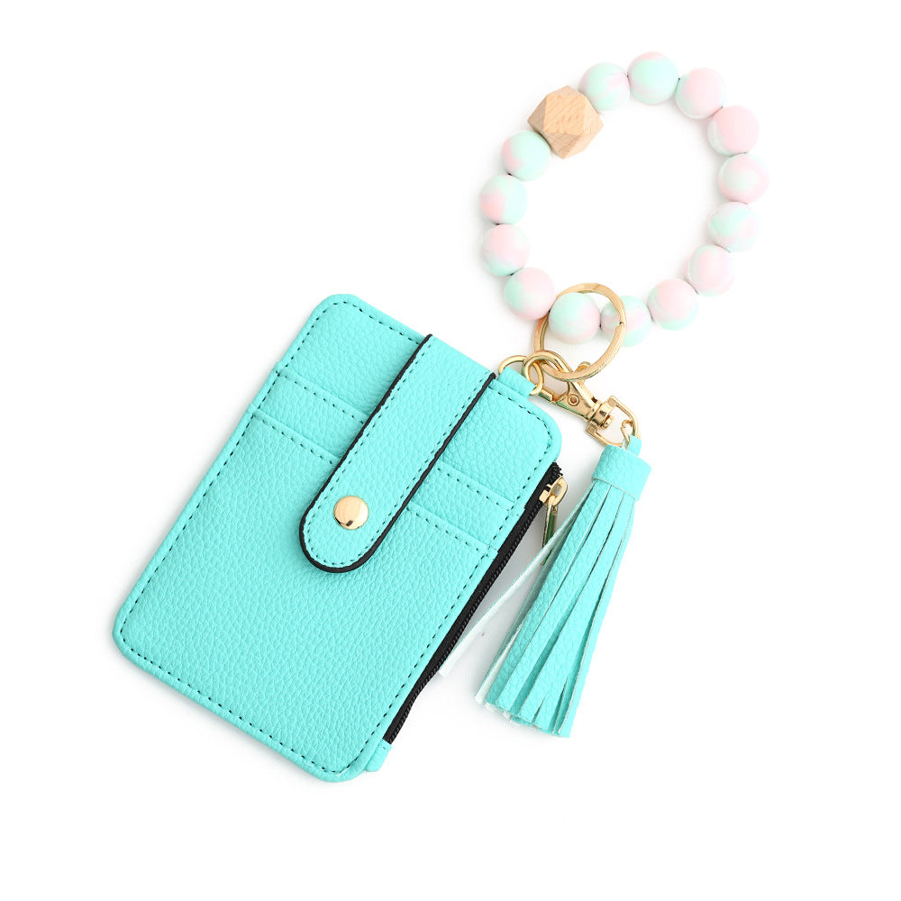 🔥Black Friday 50% off🎁Boho Style Beaded & Tassel Wallet Keychain