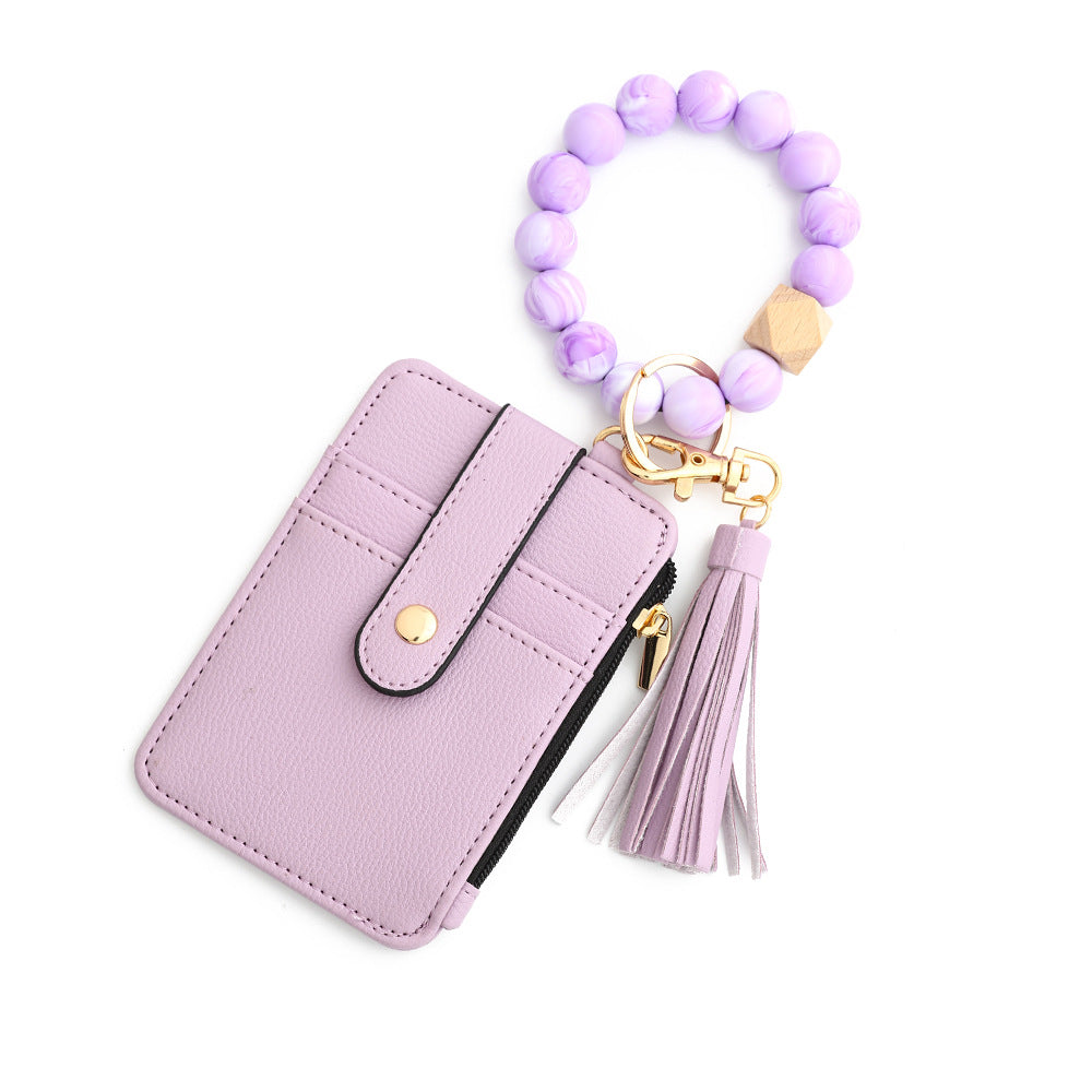 🔥Black Friday 50% off🎁Boho Style Beaded & Tassel Wallet Keychain