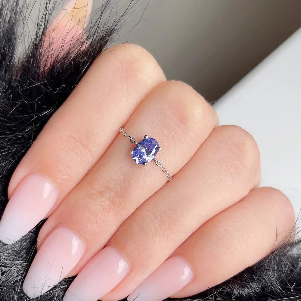 🔥Hot Sale: 70%OFF🔥Gem Chain Ring