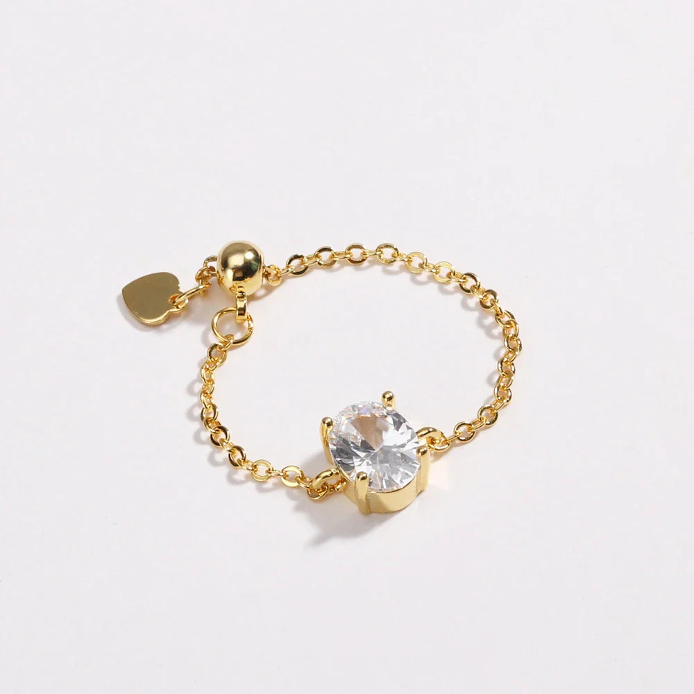 🔥Hot Sale: 70%OFF🔥Gem Chain Ring
