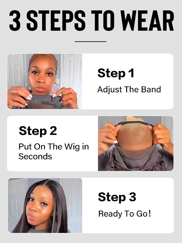 🔥Final 3 Hours: 80%OFF🔥Wavymy Pre-Everything 13x4 & 13x6 Max Lace Frontal Wig Drawstring Wear & Go Wigs Dome Cap Glueless Wigs 180% Density