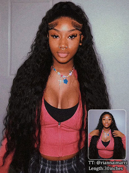 🔥Hot Sale 50% Off🎁Crazy Sale | Recommend 18"-32" Loose Deep Wave 13x6 Full Lace Frontal Wig No Code Needed