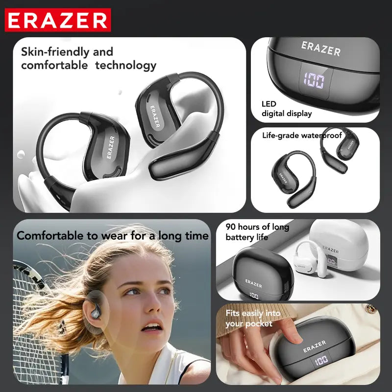 🏆LAST DAY SALE 40% OFF⏰ERAZER XT66Pro OWS Wireless Bluetooth Earphones