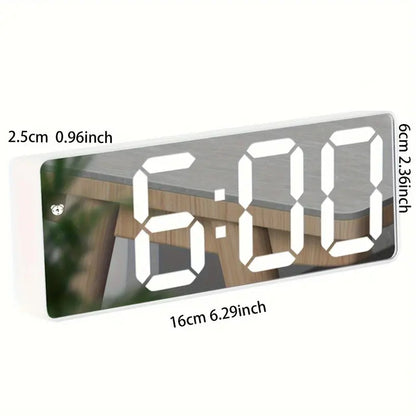 🔥Hot Sale 50% Off🎁Led Mirror Alarm Clock