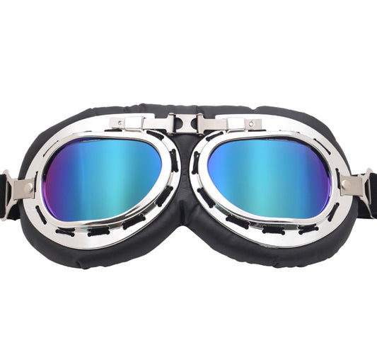 ⚡LAST DAY SALE 50% OFF🎁Vintage Helmet Goggles Motorcycle Goggles Bike Motorcross Pilot Goggle