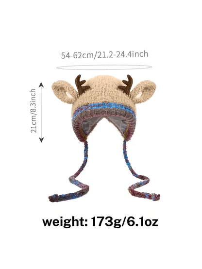 💖$19.99 ONLY ONE DAY🌹Original design Festive Christmas Antler Hat