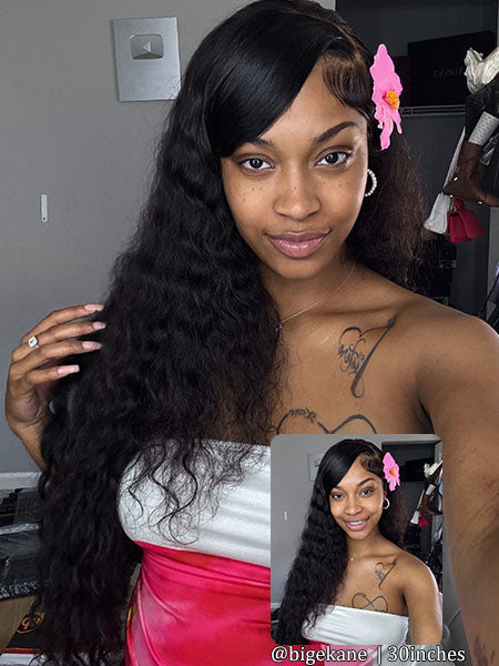 🔥Hot Sale 50% Off🎁Crazy Sale | Recommend 18"-32" Loose Deep Wave 13x6 Full Lace Frontal Wig No Code Needed