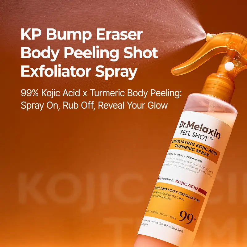 Black Friday Final 3 Hours 60% OFF!🔥Peel Shot Kojic & Turmeric Pore-Clearing Spray, Exfoliating Skin Repair