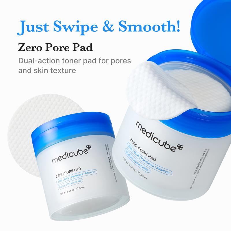 🔥Flash sales 60% OFF !!🎁[medicube] Zero Pore Pads (AHA + BHA) | Korean No.1 Viral Toner Pads